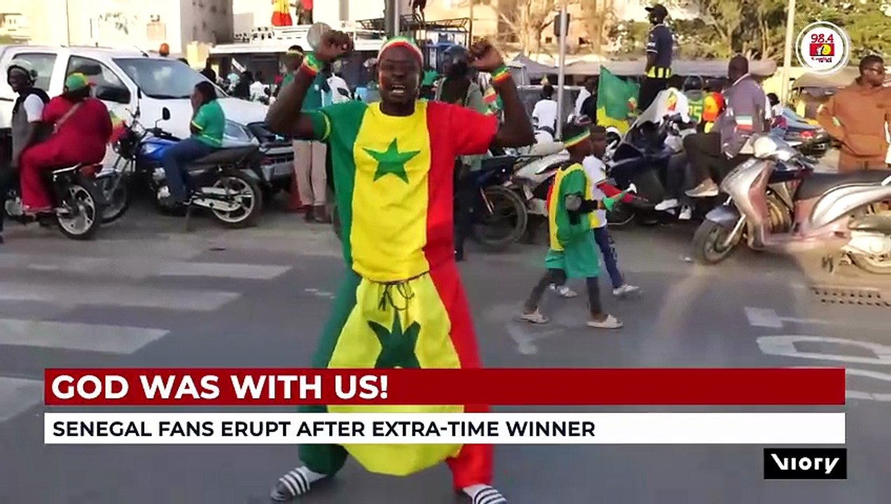 Senegal fans erupt after extra-time winner ends controversial AFCON final