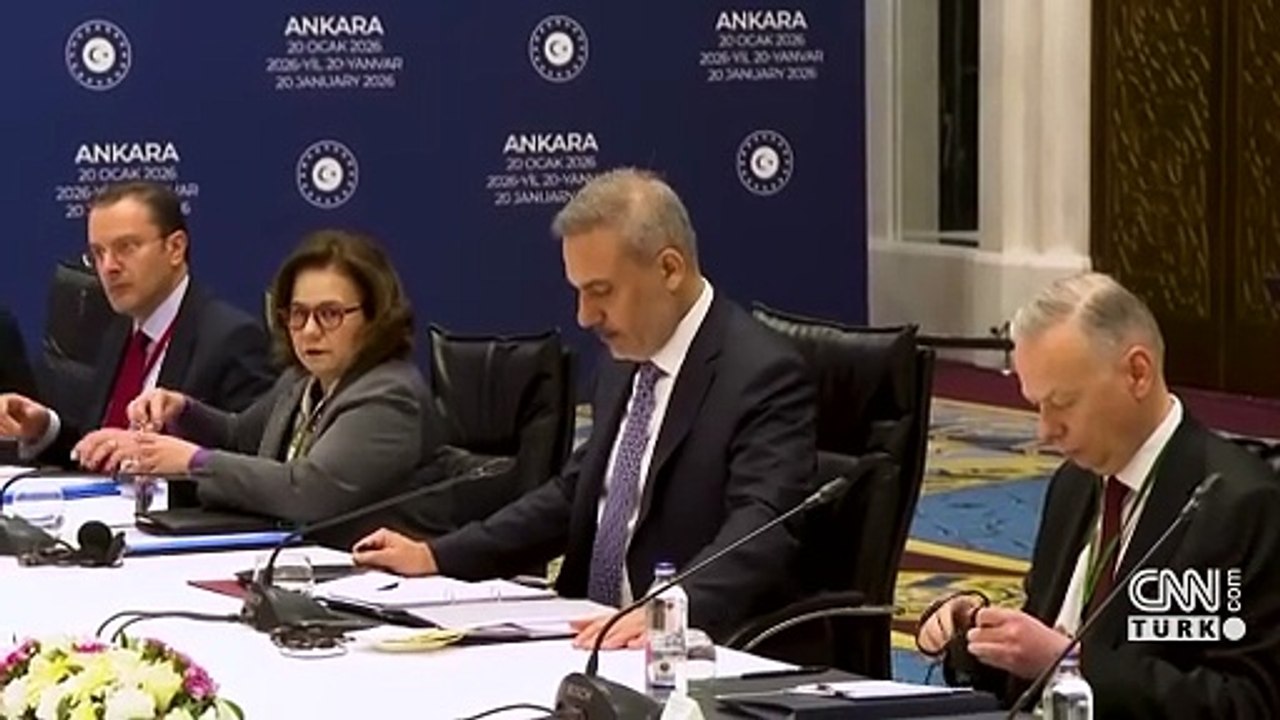 SON DAKİKA... Dışişleri Bakanı Hakan Fidan: 18 Ocak mutabakatını destekliyoruz