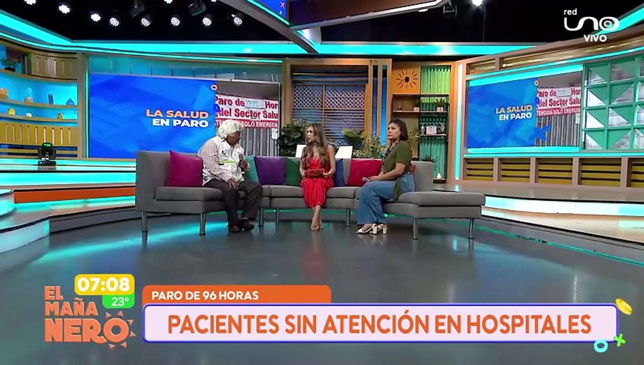 Pacientes sin atención en hospitales