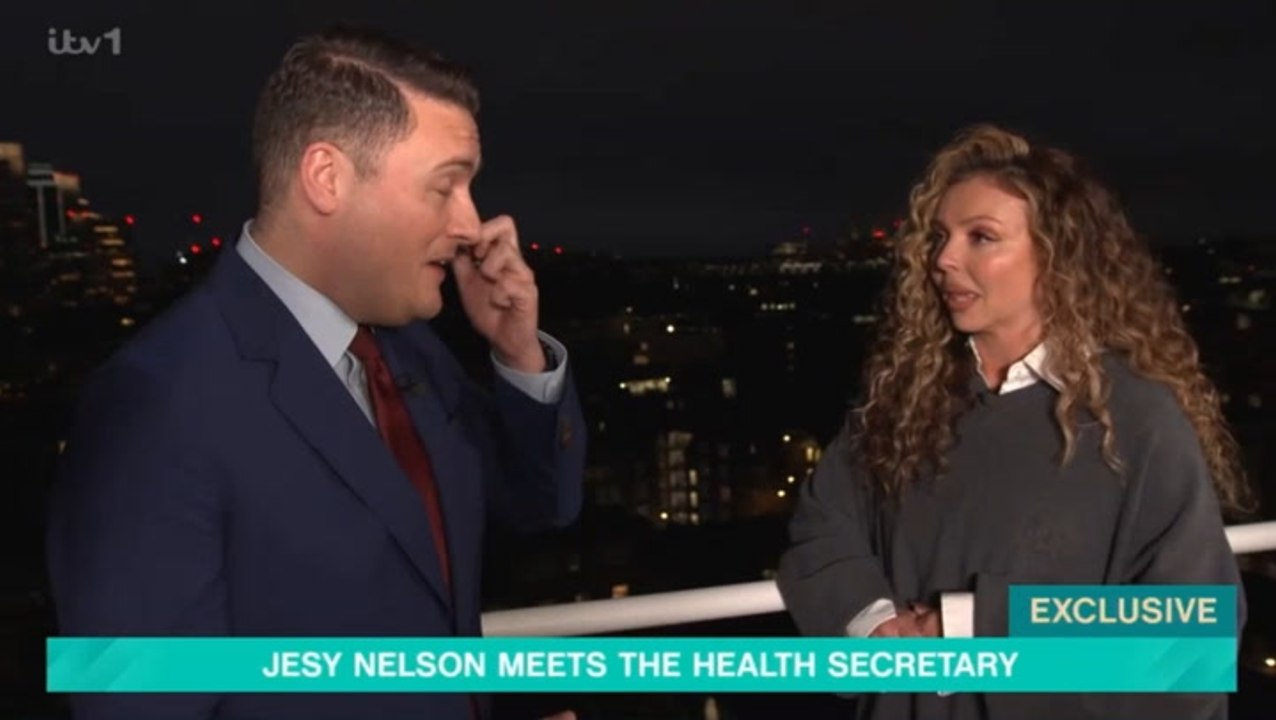 Wes Streeting in tears as Jesy Nelson discusses twins’ SMA diagnosis