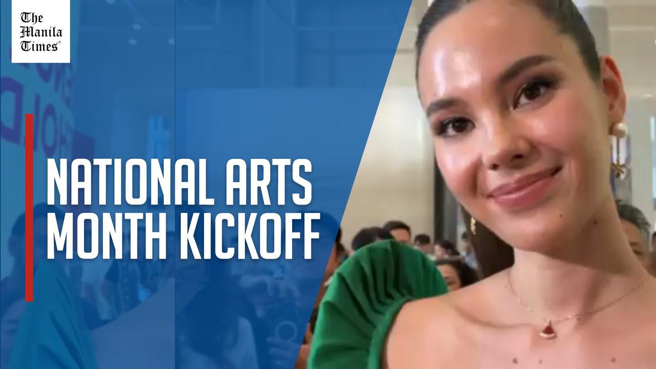 Arts Ambassador Catriona Gray encourages artists to find purpose, reason in creation