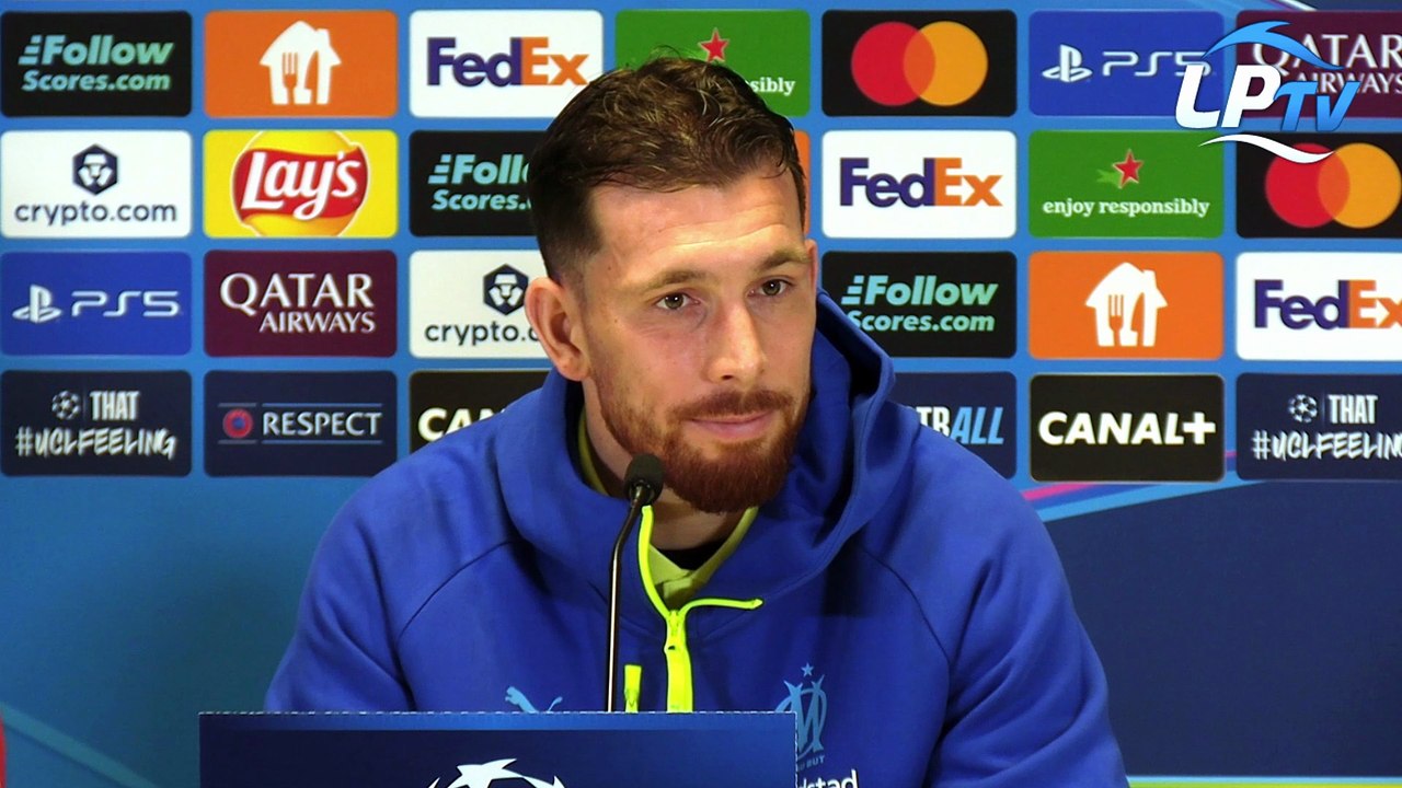 Conférence de presse de Pierre-Emile Hojbjerg avant Liverpool