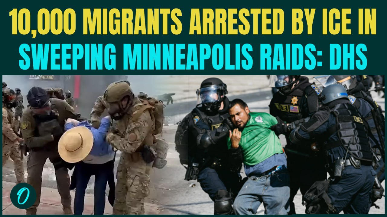U.S BREAKING: Kristi Noem Announces 10000+ Migrants ARRESTED by ICE in Massive Minneapolis CRACKDOWN