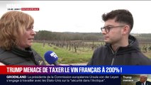 Pour cette viticultrice, si les menaces de Donald Trump sur les vins français étaient mises à exécution, elle pourrait perdre 