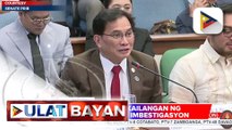 Isyu sa pagsoli ng hinihinalang nakaw na pera ng bayan, mainit na muling tinalakay sa pagdinig ng Senate Blue Ribbon Committee | ulat ni Louisa Erispe