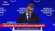 Emmanuel Macron au Forum de Davos : «Se diriger vers une nouvelle approche coloniale n'a pas de sens»