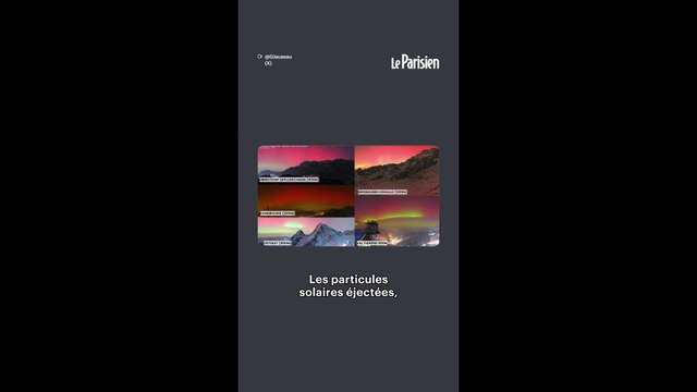 Des aurores boréales à couper le souffle en France