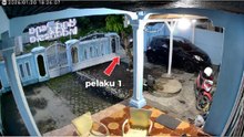 Saat Azan Magrib, Satu Unit Motor Honda Verza  Dicuri dari Kantor Distributor Buku Erlangga, Ini Rekaman CCTV Tiga Pena Indonesia.