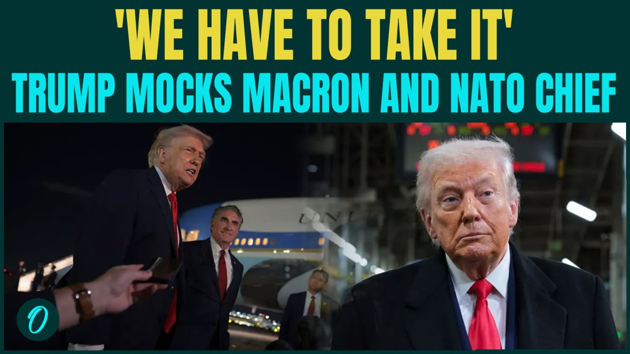 Trump Full Speech On Greenland: Trump Ignites Crisis Mocking Macron, Shares Private NATO Messages