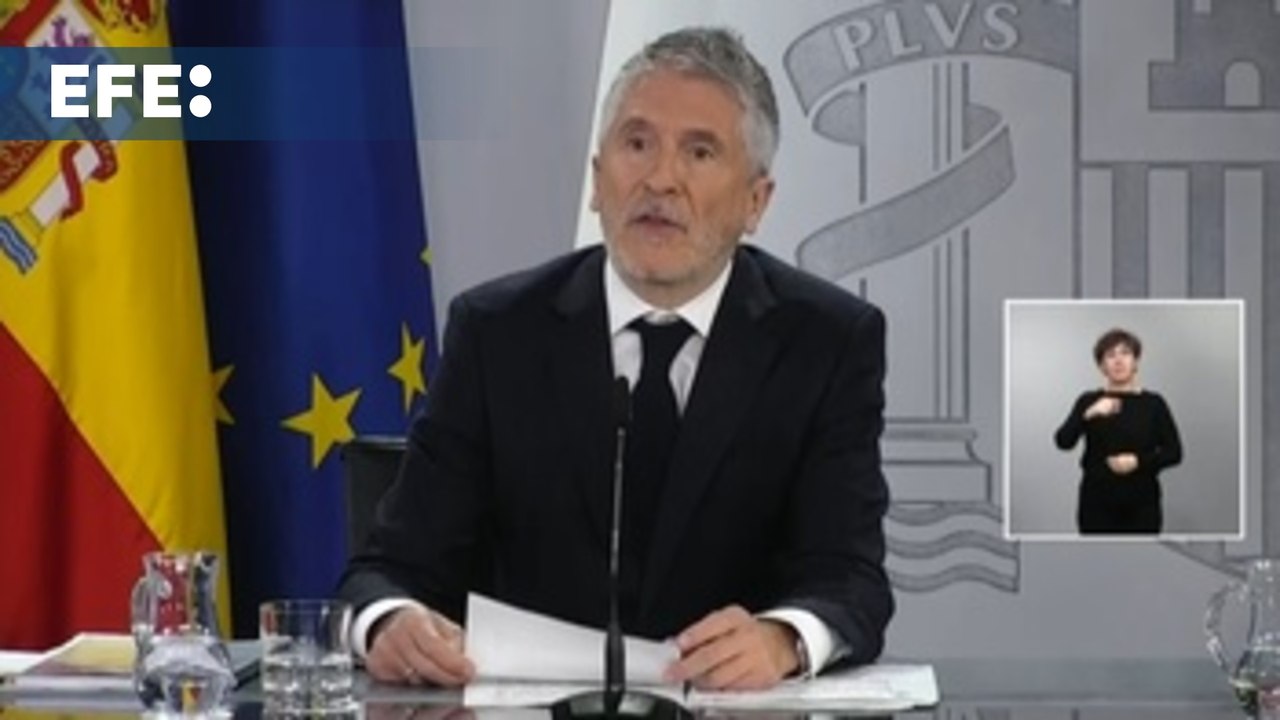 Grande-Marlaska: Todas las hipótesis sobre las causas del accidente están abiertas