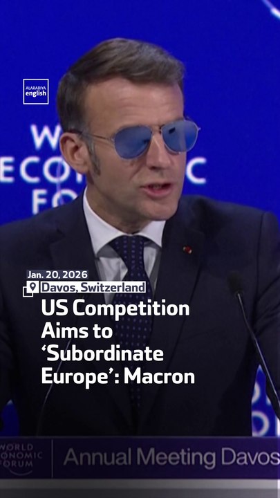 US Competition Aims to ‘Subordinate Europe’: Macron
