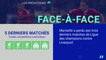 Ligue des champions - Marseille vs. Liverpool, les prédictions