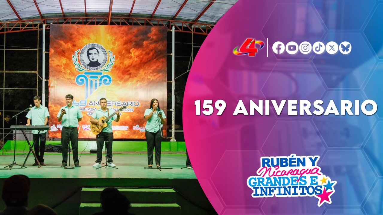 Noche cultural en Ciudad Darío, Matagalpa: homenaje a Rubén Darío ✍️