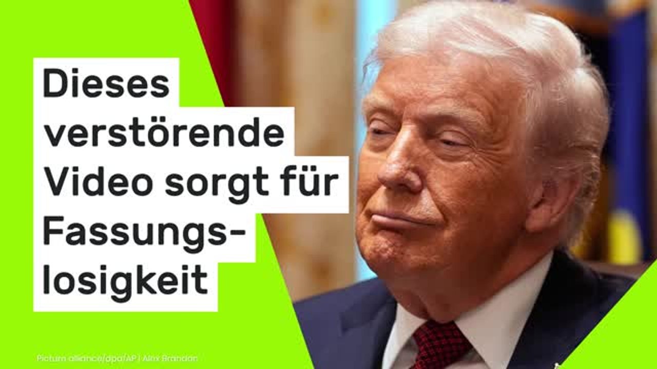 Donald Trump: Dieses verstörende 'Doppelgänger'-Video sorgt für Fassungslosigkeit