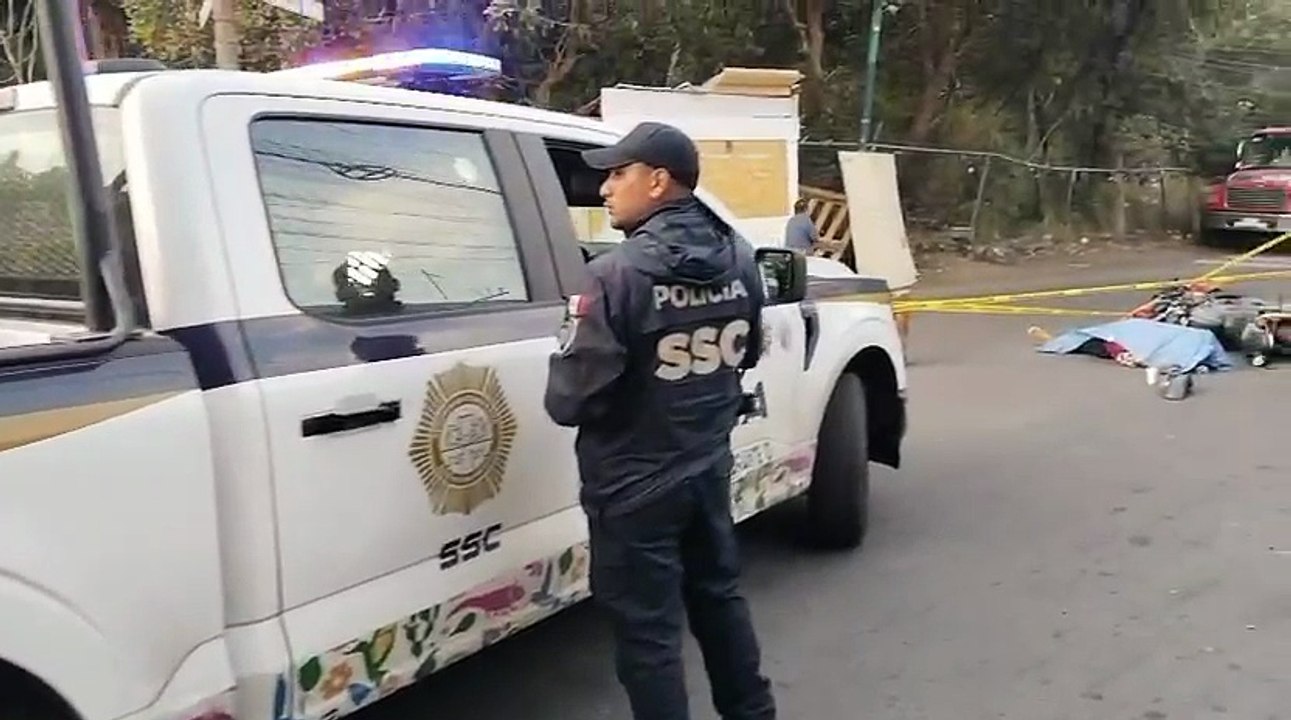 Motociclista muere tras chocar contra camión de carga en Tlalpan