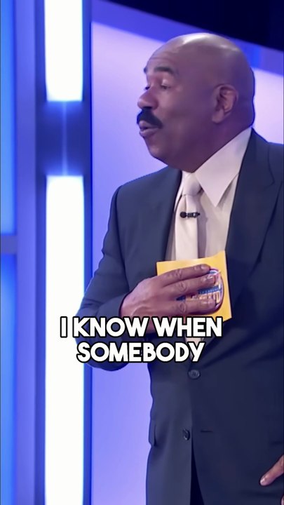 Family Feud Gets a Big Steve Harvey Reaction After This Kiss Question