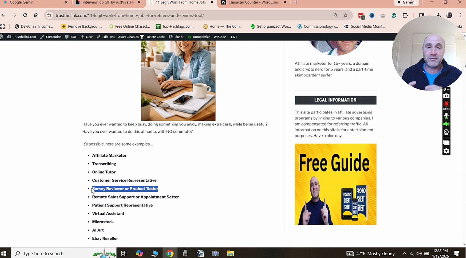10 Low-Stress Remote Jobs for Seniors with Mobility Issues - video  Dailymotion