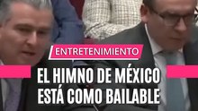 El himno de México está como bailable