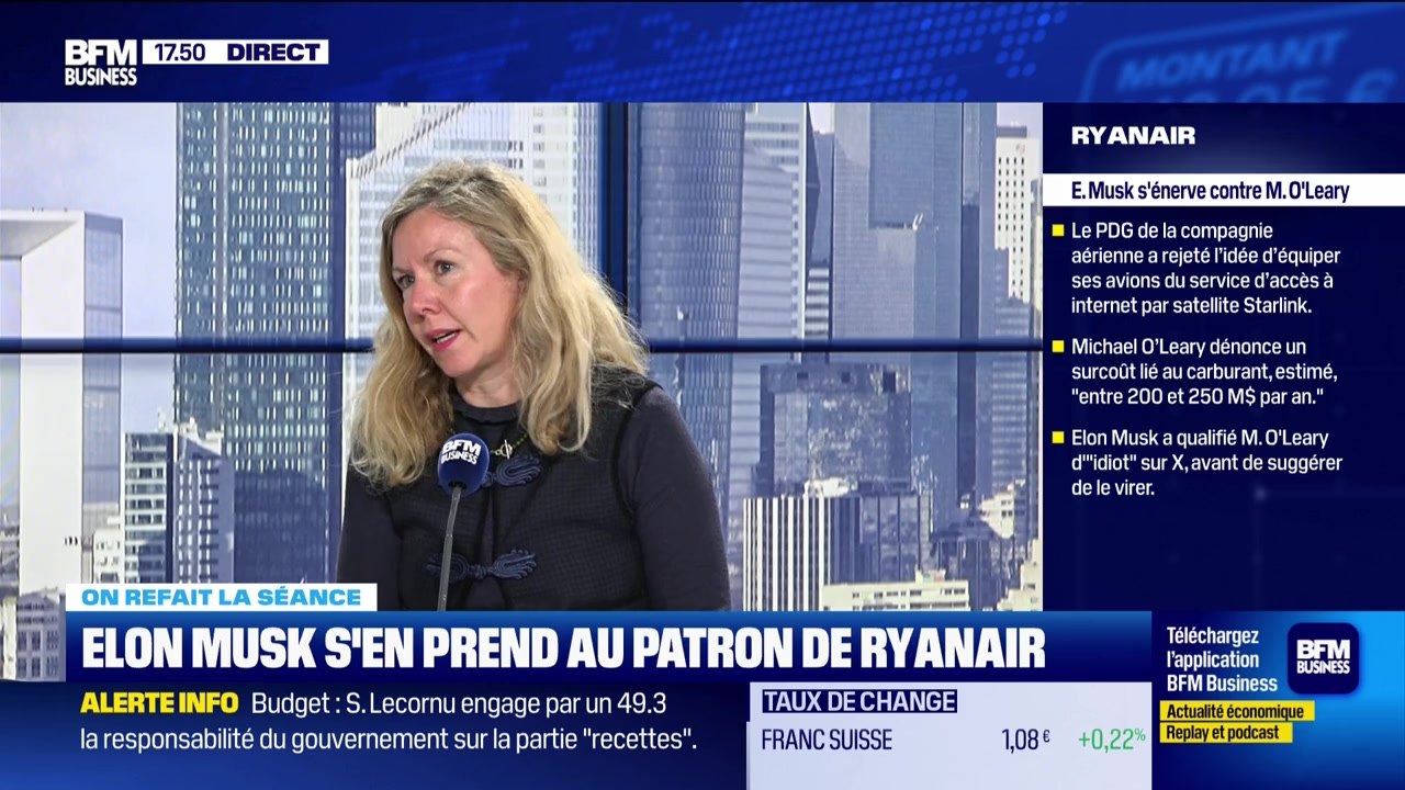 On refait la séance : "Ryanair à suivre : et si Elon Musk voulait vraiment racheter le groupe ?"  - 20/01