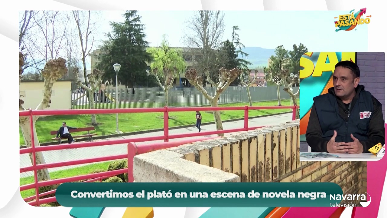 Recreamos un crimen de una novela negra navarra