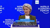 Von der Leyen in Davos: 