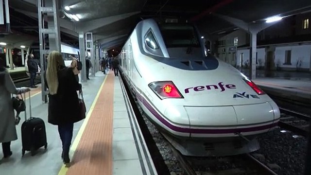 Adif reduce temporalmente la velocidad máxima en la línea Madrid-Barcelona