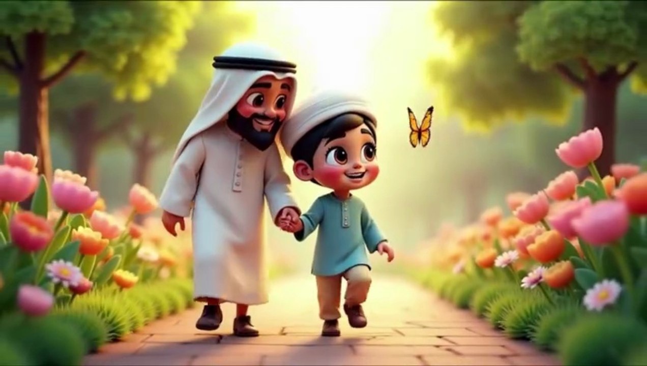 My Father, My Hero 💙 | Islamic Kids Nasheed | Rayyan Learns Respect / My Father My Hero