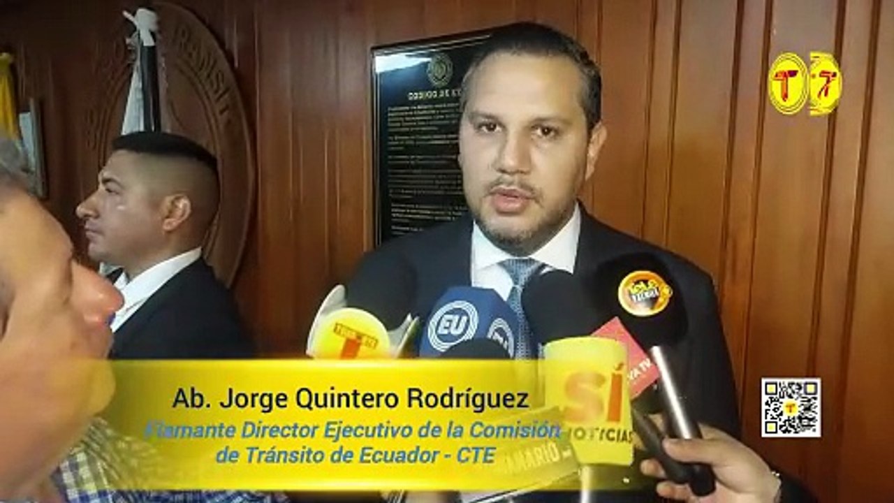 GOBERNADOR DEL GUAYAS POSESIONÓ AL NUEVO DIRECTOR EJECUTIVO DE LA COMISIÓN DE TRÁNSITO DE ECUADOR
