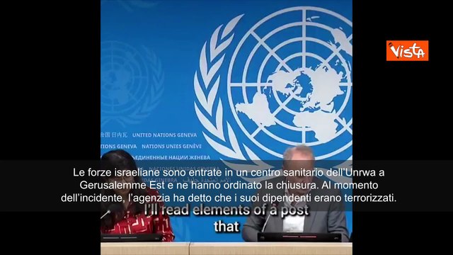 Israele demolisce uffici Unrwa, Lazzarini (Onu): Ancora violato diritto internazionale