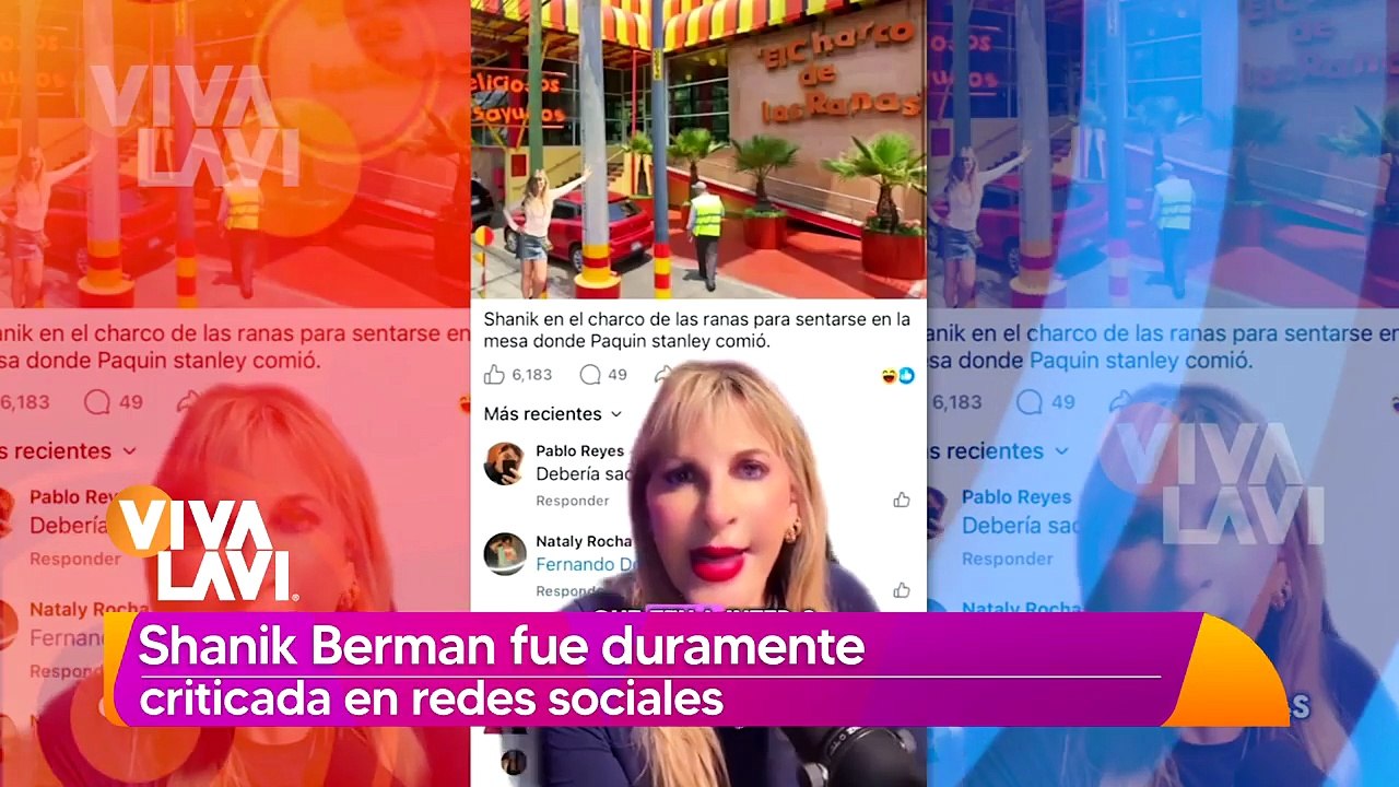 Shanik Berman se defiende de críticas por video de Liam Payne
