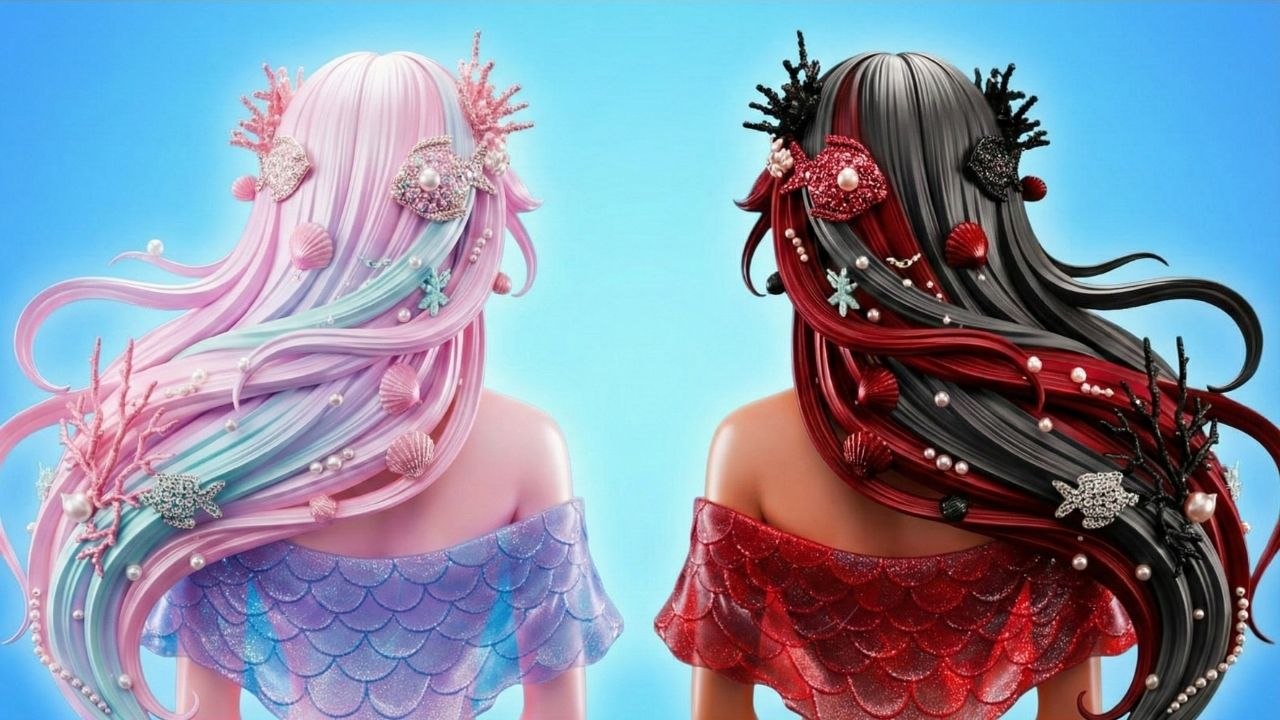 Les BONS Sirènes contre les MAUVAISES Sirènes ✨ Quel relooking est le meilleur ? 😍