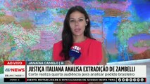 Caso Zambelli: Justiça da Itália analisa extradição de ex-deputada ao Brasil | TEMPO REAL