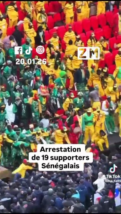 Arrestation supporters senegalais