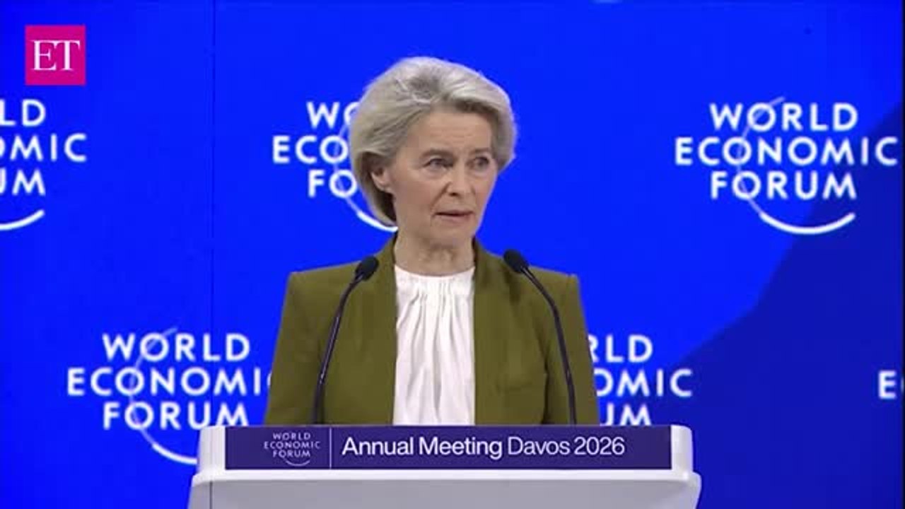 ‘US is making mistake’: EU chief confronts Trump over Greenland tariffs at Davos | WEF Summit 2026