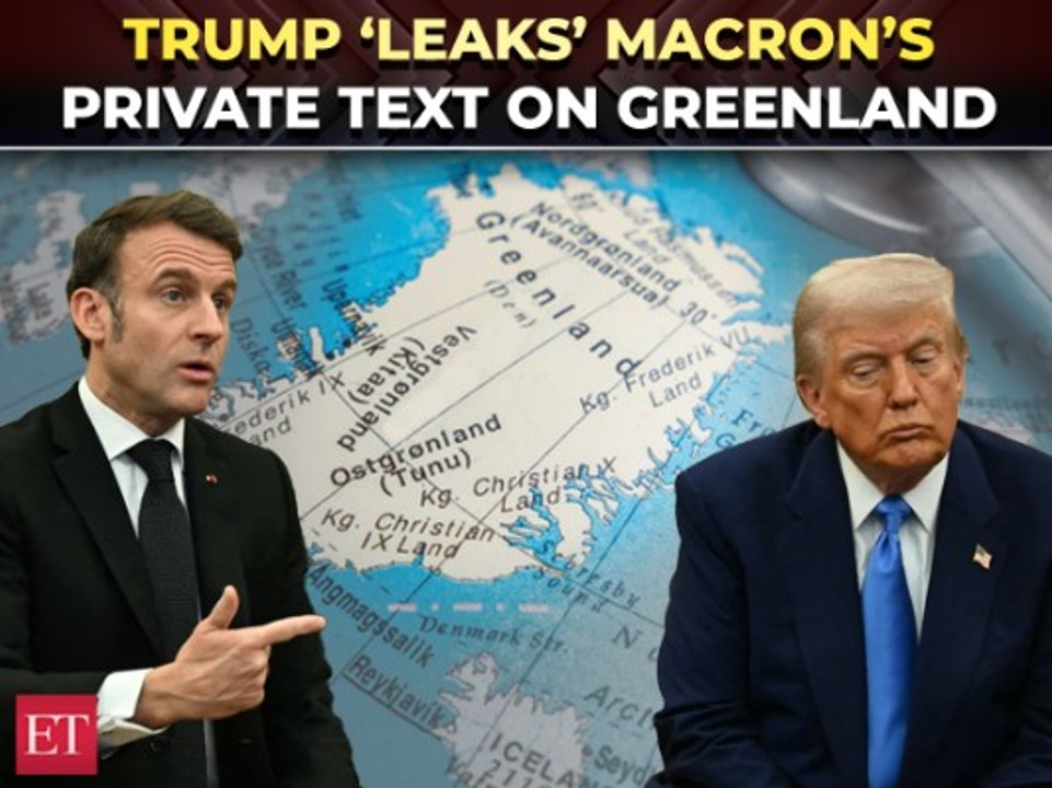 Macron-Trump clash in public over Greenland; US President ‘leaks’ private text of G7 meeting offer