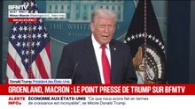 "1,2 million d'Américains sont sortis de la dépendance alimentaire", se félicite Donald Trump en conférence de presse depuis la Maison Blanche