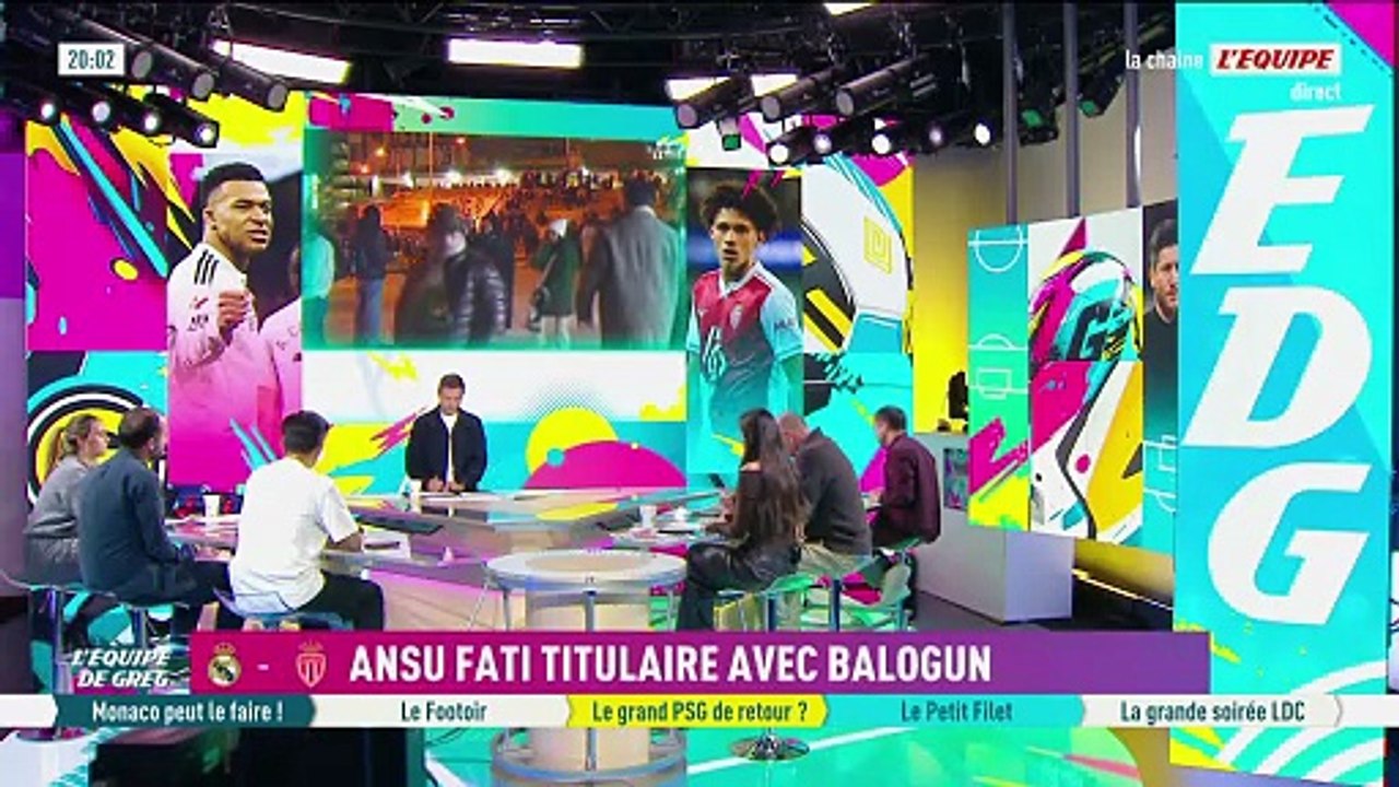 Mbappé, Camavinga et Mastantuono titulaires côté Real, Fati et Balogun d'entrée côté Monaco - Foot - Ligue des champions
