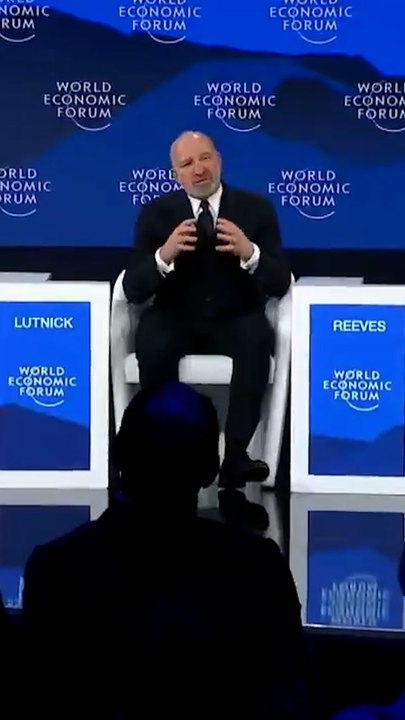 'Globalization has failed:' Commerce Secretary Howard Lutnick tells attendees at the World Economic Forum