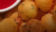 Crispy potato balls