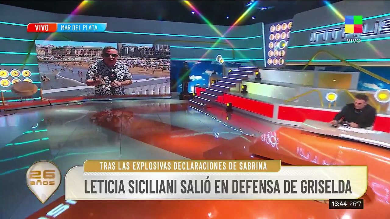 LETICIA SICILIANI: "ME DA FIACA QUE GRISELDA Y...