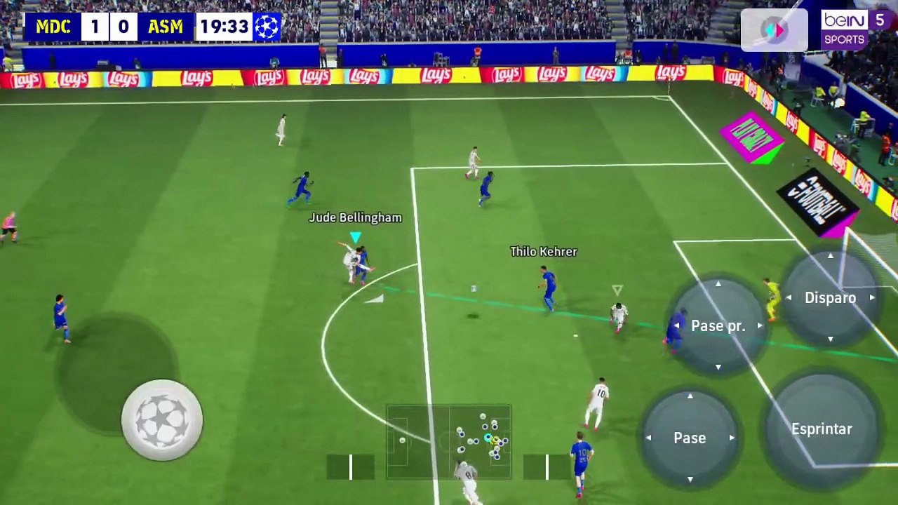EFOOTBALL 2026 MOBILE - CHAMPIONS LEAGUE 25/26 - REAL MADRID vs. MÓNACO | GAMEPLAY [60 FPS]