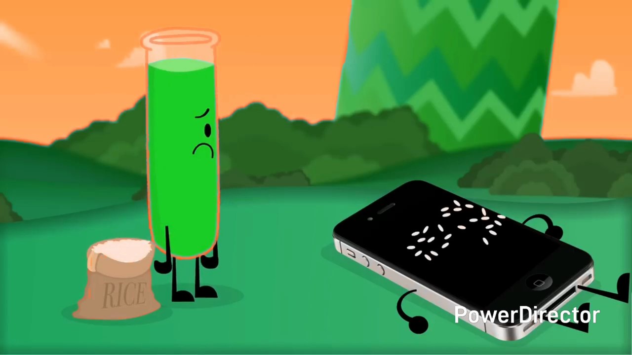 Inanimate Insanity "Theft and Battery" Clip Scenes with Orange Background Along with Nickelodeon