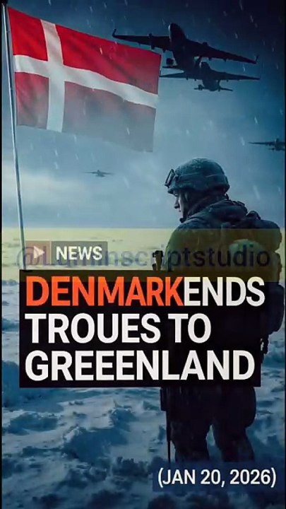 Breaking News Denmark Sends More Troops to Greenland  LuminscriptStudio