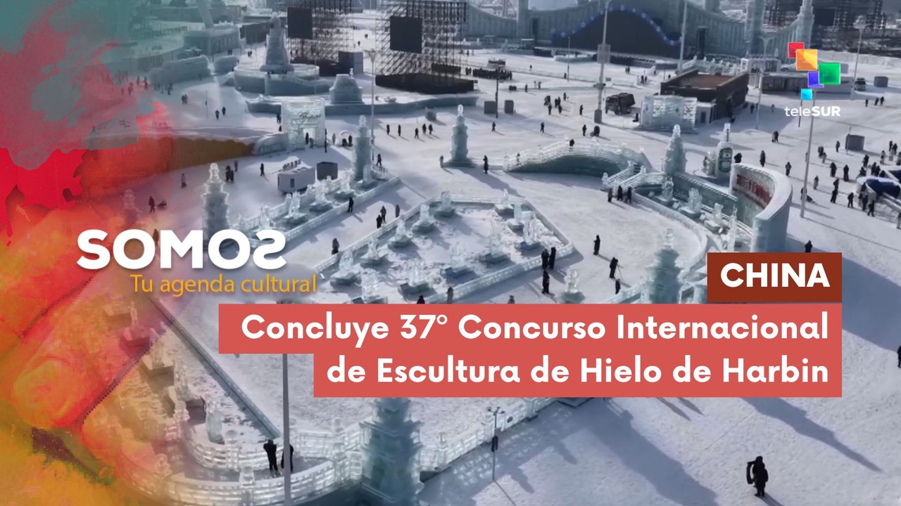 SOMOS | China | Concluye 37º Concurso Internacional de Escultura de Hielo de Harbin 20-01-2026