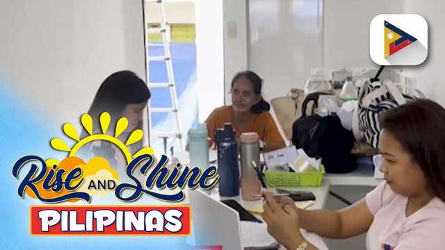 DICT Bicol, naghatid ng libreng internet connection sa #Mayon evacuees sa Tabaco City, Albay | ulat ni Raiza Lucido ng PIA