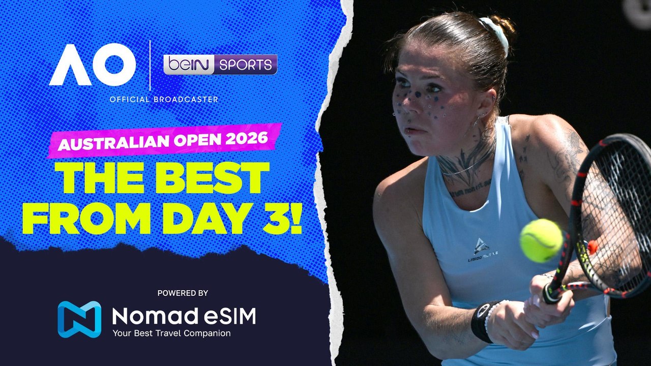 Top 5 Shots from Day 3! | Australian Open 2026 | Moments