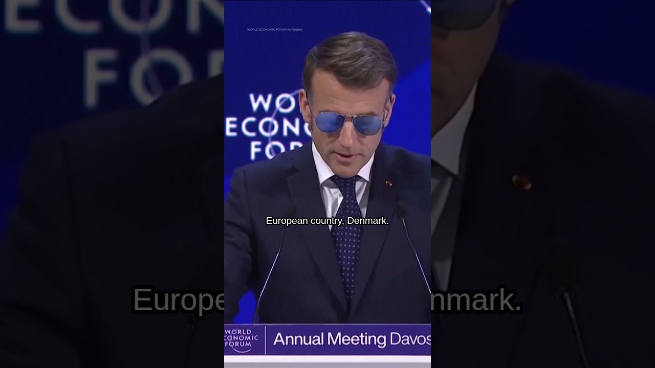 Trump doubles down on Greenland bid as world leaders gather in Davos