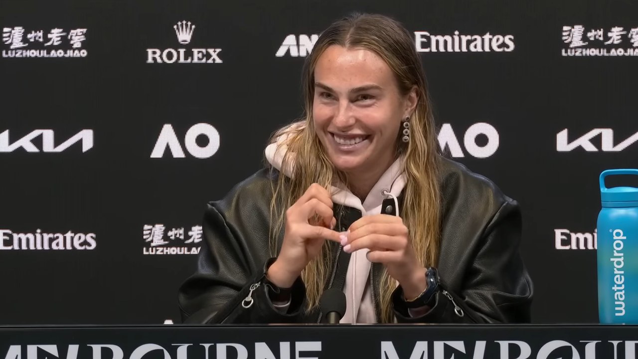 Tennis - Open d'Australie 2026 - Aryna Sabalenka : "Vous me verrez grand-mère sur le circuit !"