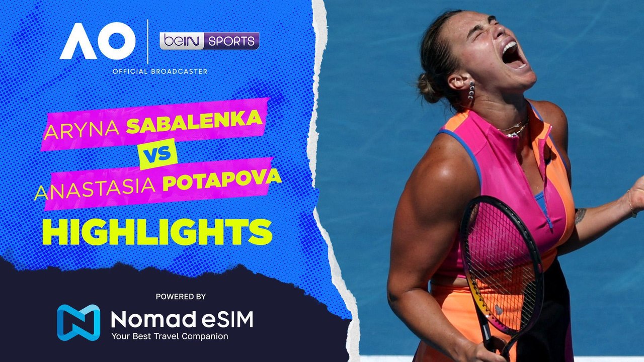 Aryna Sabalenka vs Anastasia Potapova | Match Highlights | Australian Open 2026