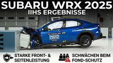 Subaru WRX 2025 Crashtest-Analyse | IIHS Ergebnisse im Überblick